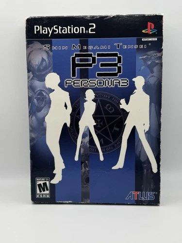 PS2 Shin Megami Tensei Persona 3 CIB Complete LIMITED EDITION PlayStation 2