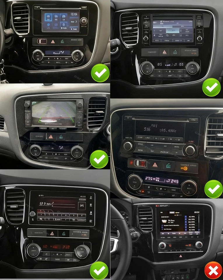 For 2018-2021 Mitsubishi Outlander PHEV Android15 Carplay Stereo Radio GPS 4+64G Foto 4 de 4