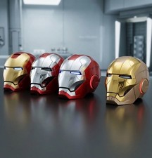 AutoKing Iron Man MK5 Helmet 1:1 Scale Voice Remote Control Mask Collectible