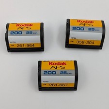 Mystery Film Exposed 3 Rolls Kodak Advantix APS 200 Film Exposed