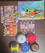 MEGA Construx Pokemon Trainer Pack 5 to Build 118 pc GHP85 New Sealed No Box