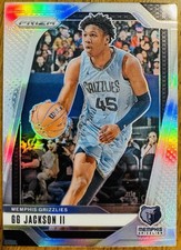 2024-25 Panini Prizm GG Jackson II Silver Prizm #208 Memphis Grizzlies 