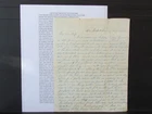 Civil War 1st New York Mounted Rifles soldier at Bermuda Hundred Virginia letter