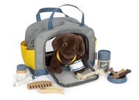 Small Foot Hond Met Tas En Verzorgingsset, Dierenspeelgoed, Rollenspel Voor Kind