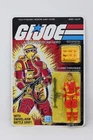 Vintage 1984 GI Joe Blowtorch Flamethrower on Reproduction Card Hasbro ARAH