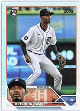 2023 Topps #494 Brendon Davis