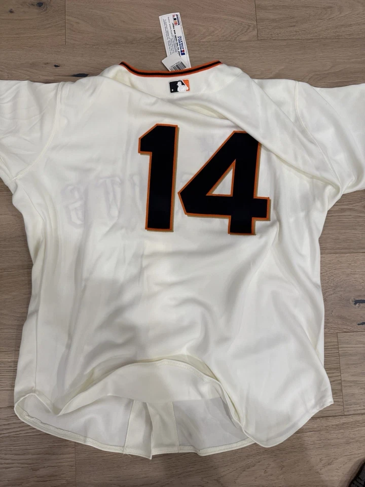 Andres Galarraga 签名旧金山巨人队球衣 #14 Russell Athletic — 第 4/4 张图片