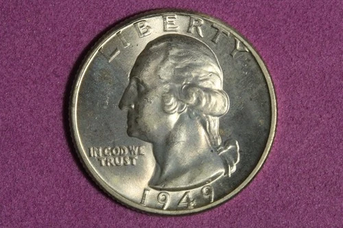 1949-D Washington Quarter — photo from the most recent tracked eBay sale