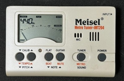 Intelli IMT-204 Digital Metronome, Chromatic Tuner, and Pitch Generator - used