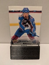 2021-22 Upper Deck Credentials - Rookie Arrivals Alex Newhook #RA-9 (RC)