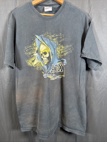 ✨T-shirt vintage Avenged Sevenfold taglia M nera A7X punk emo Y2K invecchiata✨