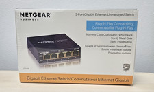 NETGEAR ProSafe GS105 5Port Gigabit Ethernet Network Switch Desktop Hub 1000Mbps
