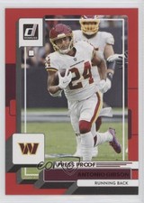 2022 Panini Donruss Press Proof Red Antonio Gibson #181 3g2