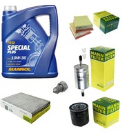 Mann Inspektionspaket 5L Mannol Special Plus 10W-30 FüR VW Lupo 1.0 1.4 Polo