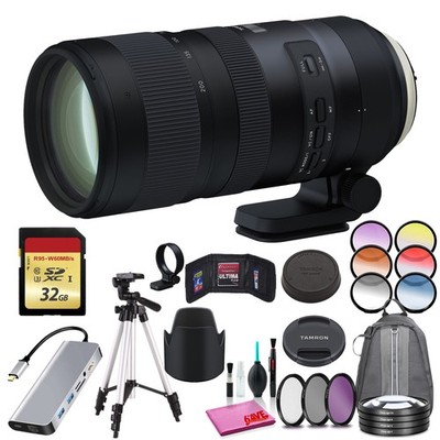 Tamron SP 70-200mm f/2.8 Di VC USD G2 Lens for Nikon F Includes Cleaning Kit,