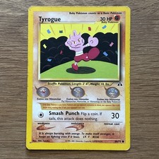 Pokemon TCG Tyrogue 66/75 Neo Discovery Regular Common Moderate Play