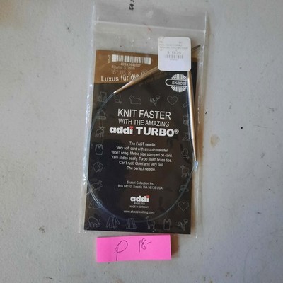 addi Turbo knitting needles 16''