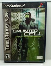 Tom Clancy's Splinter Cell (PlayStation 2, 2003) Complete Tested Working 