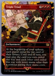 Triple Triad (Borderless) 340/781 Final Fantasy Rare MTG