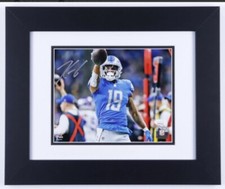KENNY GOLLADAY SIGNED DETROIT LIONS 14x17 Custom Framed Photo (JSA COA)