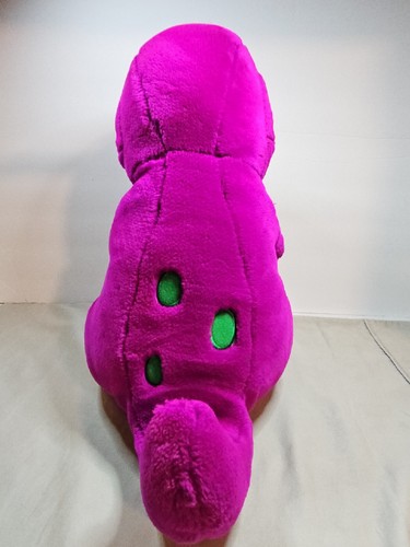 Vintage Original Barney the Dinosaur Plush Toy Dakin Lyons group 1992 - Picture 4 of 9