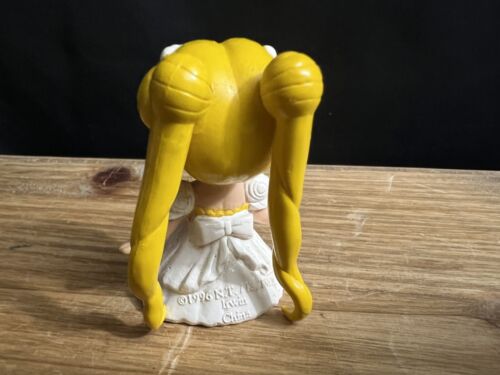 1996 IRWIN TOYS LOOSE LOT 2 SAILOR MOON 2" Figure PRINCESS SERENA+2 CATS LUNA - Picture 7 of 8