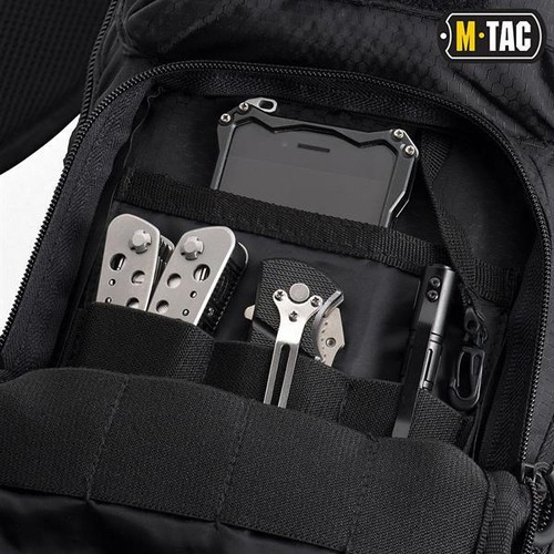 M-Tac Urban Tactical Sling Bag Crossbody Shoulder Pack for Men Hexagon Desig - Picture 11 of 26