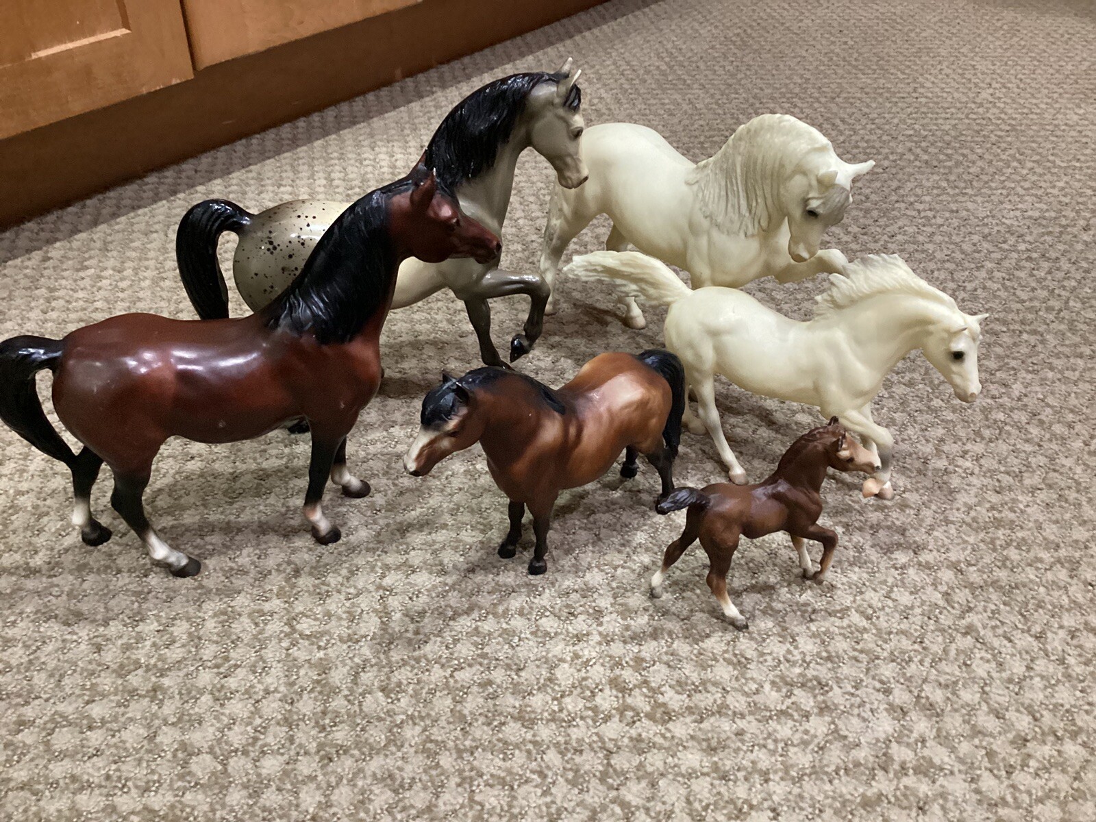 Breyer Horse Lot (6) Horses Fleck Glossy Appaloosa Family Arabian Stallion