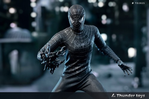 Figura de acción masculina Thunder Toys TD2025A 1/6 variante negra Spiderman 12 - Imagen 2 de 9