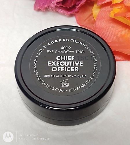 LORAC Chief Executive Officer Eye Shadow Trio CEO Collection Full Size Trio NEW - Picture 4 of 4