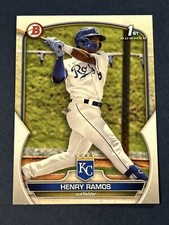 2023 Bowman Henry Ramos 1st Bowman #BP-96 Kansas City Royals (F)