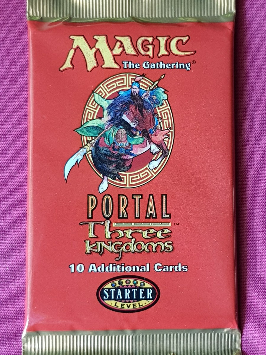 Magic The Gathering PORTAL THREE KINGDOMS New Sealed Booster Pack MTG | eBay Magic The Gathering PORTAL THREE KINGDOMS New Sealed Booster Pack MTG | eBay