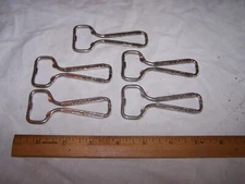 5 Vintage COCA COLA Bottle Openers - Unused NOS