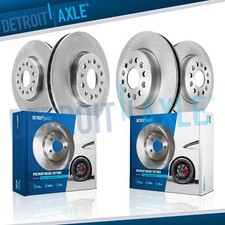 4pc 13.58" Front and 12.40" Rear Brake Rotors for Buick Enclave Cadillac XT5 XT6
