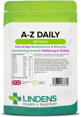 Multivitamin A bis Z täglich - 360 Tabletten - [Linden 3770]