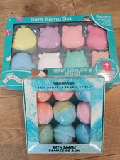 NEW Mom AND Kids Bath Bomb Sets 9 for Mom 8 for Kids. Scented Squishmallows