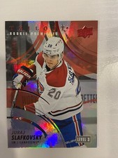 2022-23 UD Trilogy Rookie Premieres Red Level 3 /149 Juraj Slafkovsky Montreal