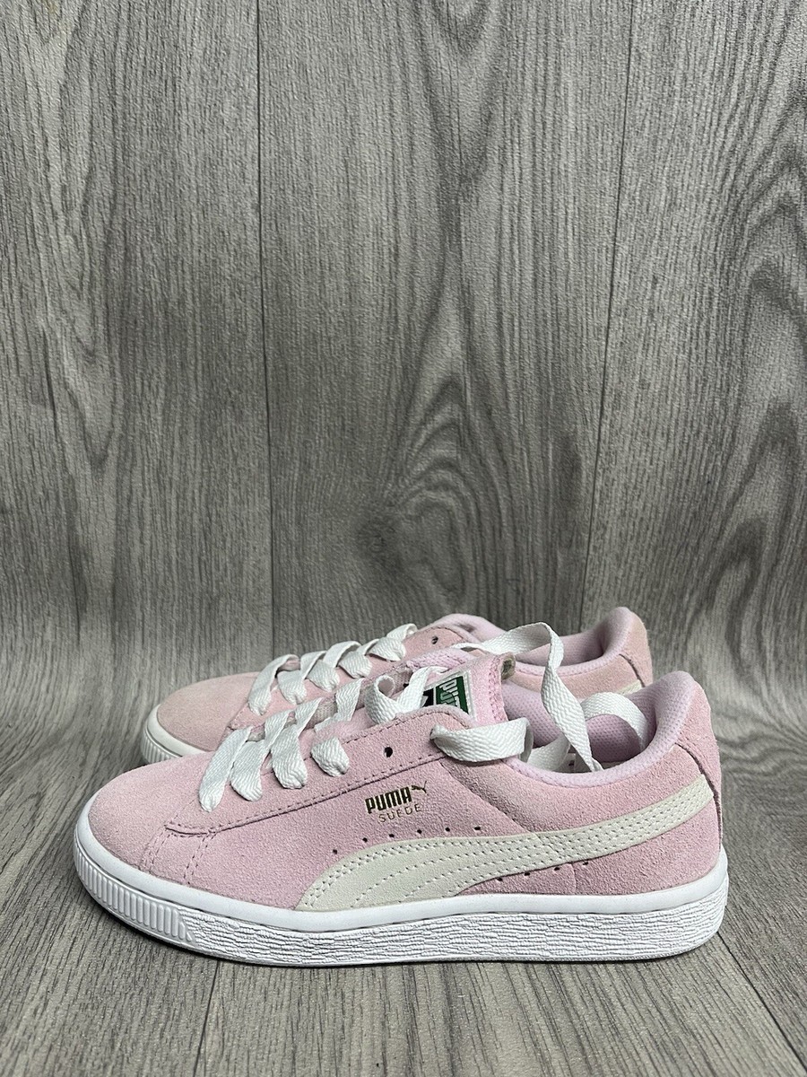 Pink Size Puma Suede PUMA VIKKY Womens Suede Shoes Sneakers Pink Size