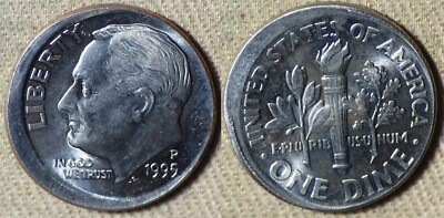 Error : 1995P Dime BS+ Off Center IREC3042
