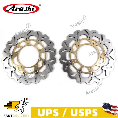 GOLD Front Rear Brake Disc Rotor Fit Suzuki Hayabusa GSX1300R ABS 2013-2020 2015 - Bild 3 von 12