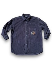 Vintage 90s The Disney Store Tigger Winnie the Pooh Brown Corduroy Shirt XL/XXL