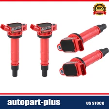 4 Ignition Coil Pack For 2005 2006 2007 2008-2020 Toyota Tacoma 2.7L 90919-02248