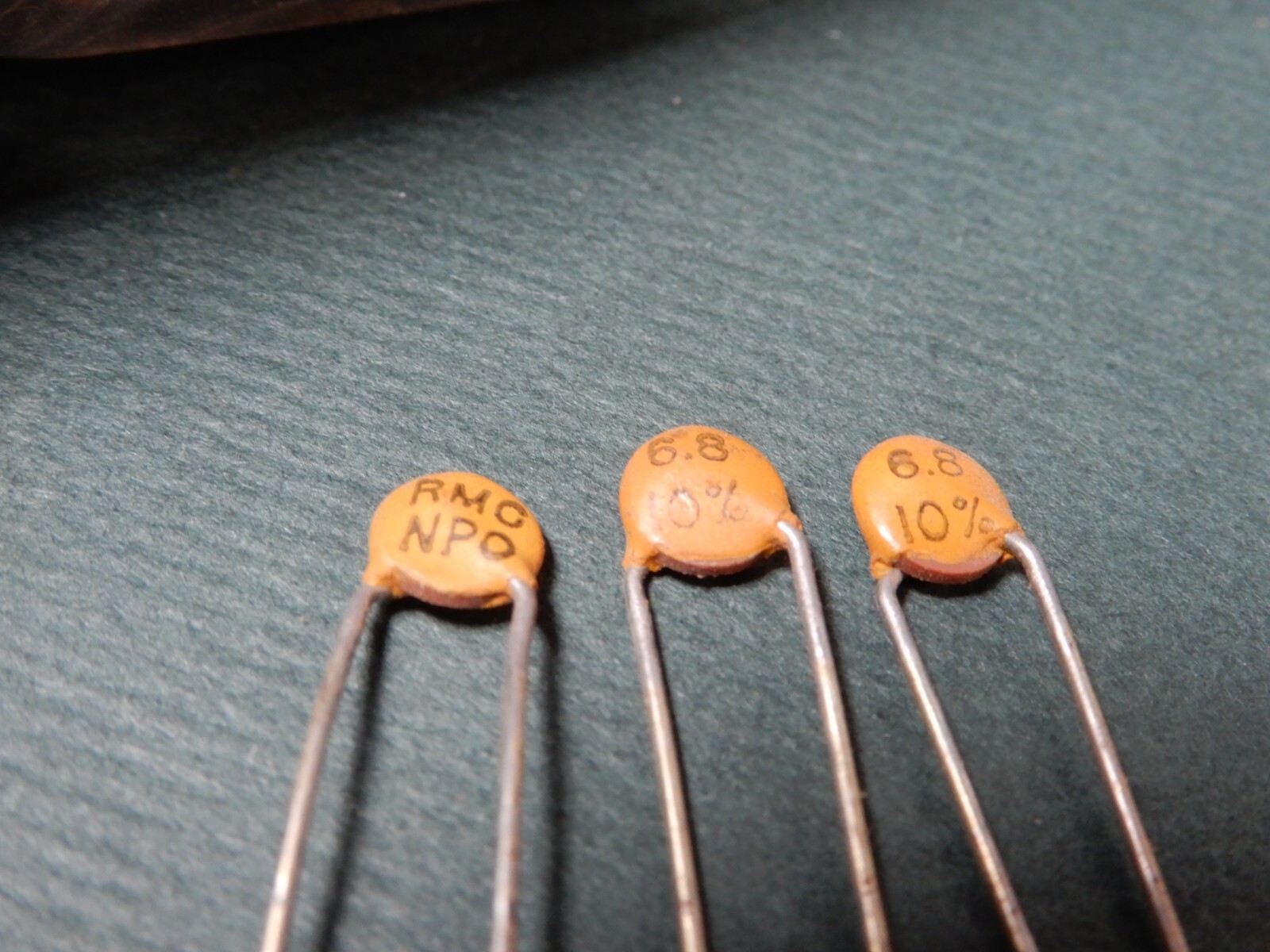 RMC Mial Ceramic Disc Capacitor Lot 4 Values Over 2 1/2 Pounds NOS #1