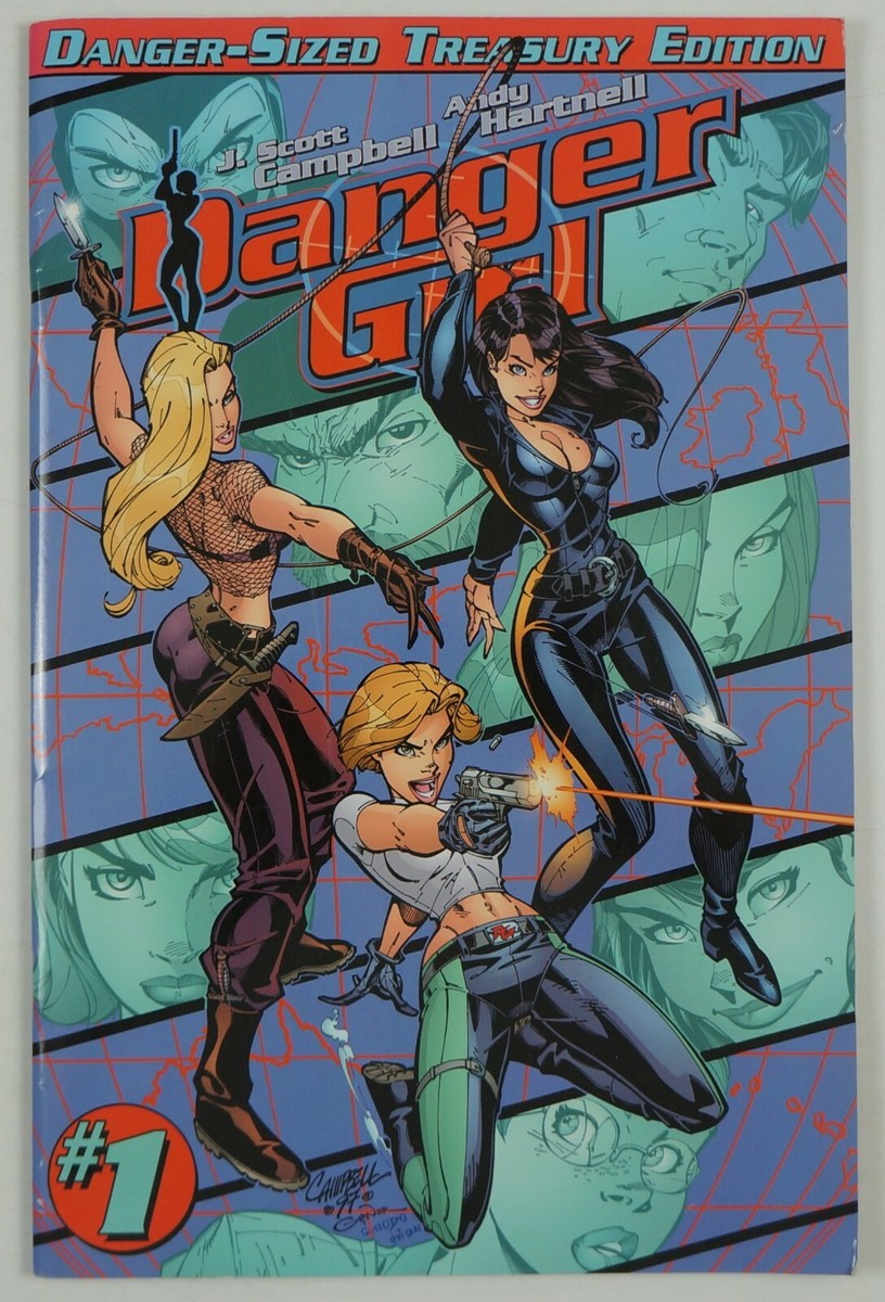 Danger Girl: Danger-Sized Treasury Edition #1 FN/VF IDW Comics J