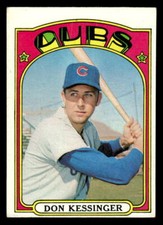 1972 Topps #145 Don Kessinger EX
