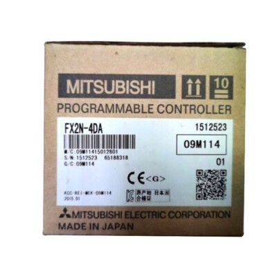 FX2N-4DA 1PCS NEU MITSUBISHI SPSPROGRAMMIERBARES CONTERLLER MODUL FX2N-4DA