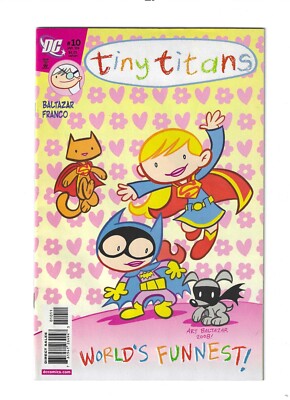 Tiny Titans #10 DC 2008 Art Baltazar F-VF