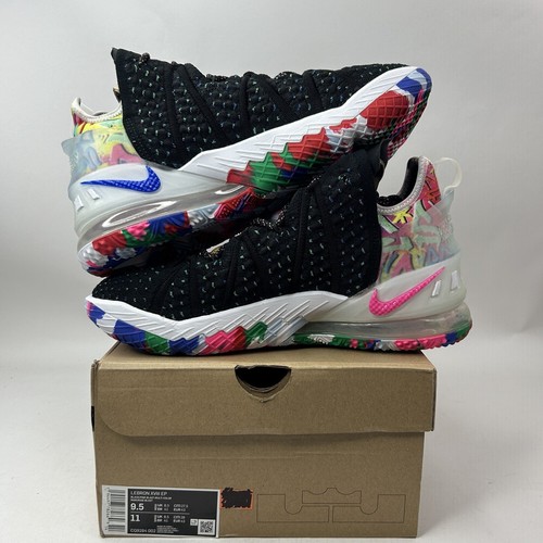 Nike LeBron 18 EP “James Gang” CQ9284-002 Men’s 9.5 New - Picture 3 of 5