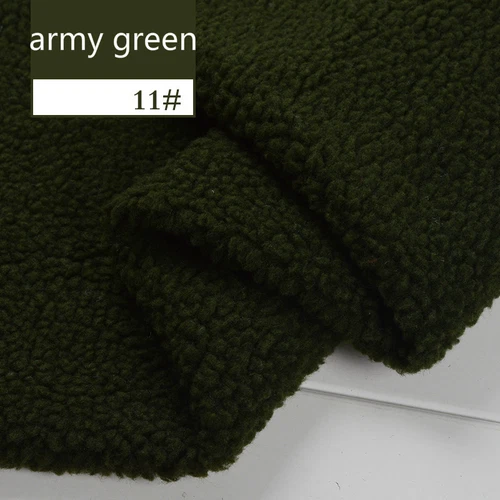Thicken Sherpa Fleece Faux Lambwool Fabric Berber Fur Lining Sewing Crafts Cloth - Picture 17 of 20