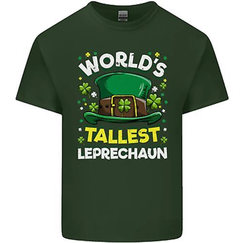 Der Größte Leprechaun St. Patrick's Day Herren Baumwolle T-Shirt Tee Oberteil - Bild 9 von 26